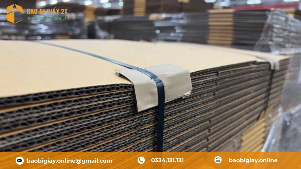 Ứng dụng của hộp carton 5 lớp