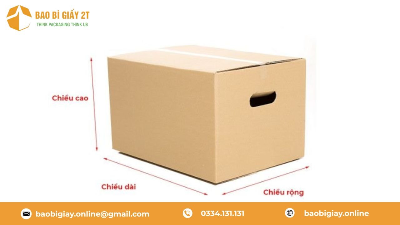 Cách đo kích thước của thùng carton