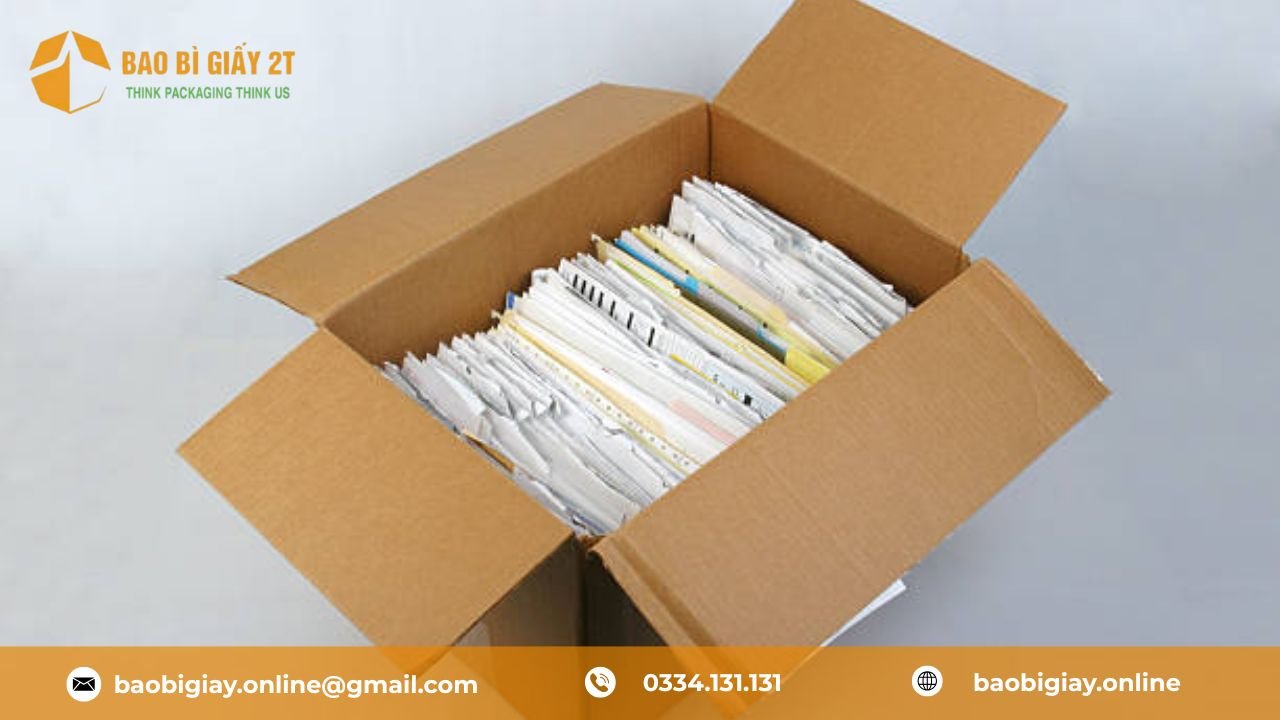 Hộp carton đựng tài liệu