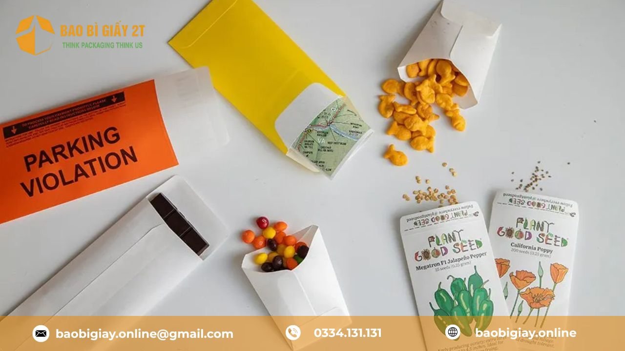 Ứng dụng của túi giấy chống thấm