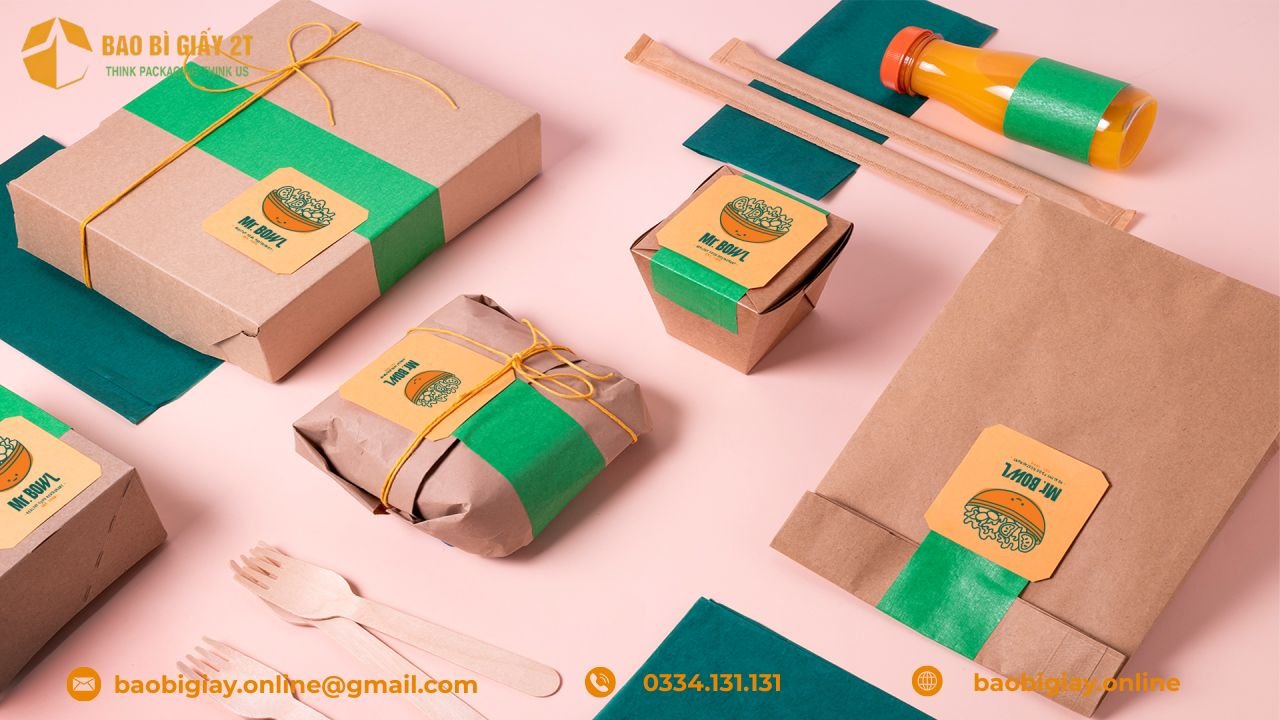 Báo giá bao bì giấy phụ thuộc vào những yếu tố nào