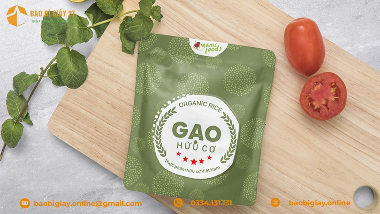 TOP 10 mẫu bao bì giấy gạo