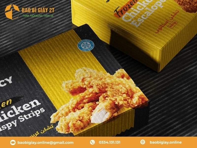 TOP 15 mẫu bao bì đựng gà rán đẹp