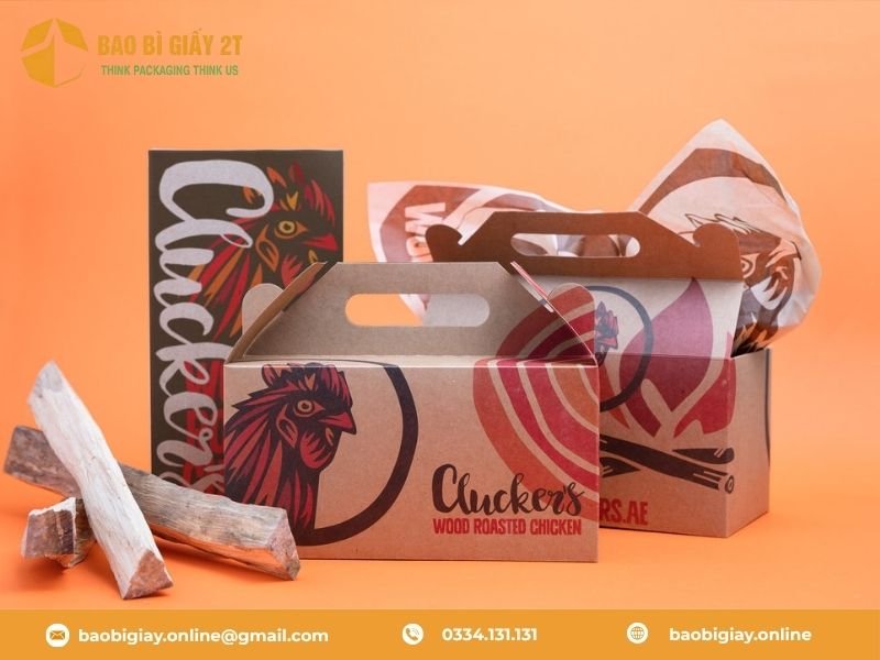 TOP 15 mẫu bao bì đựng gà rán đẹp