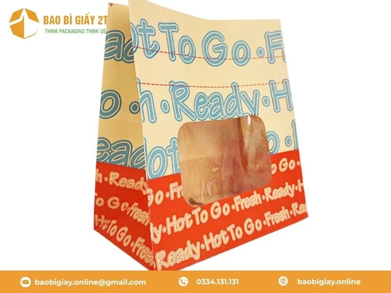 Đặc điểm của bao bì giấy đựng gà rán