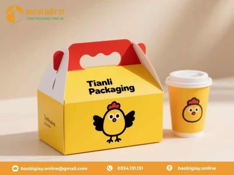 TOP 15 mẫu bao bì đựng gà rán đẹp
