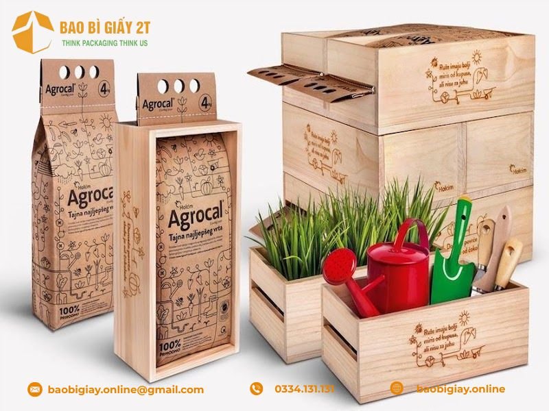 Bao bì giấy kraft ghép nhựa PP (bao bì KP )