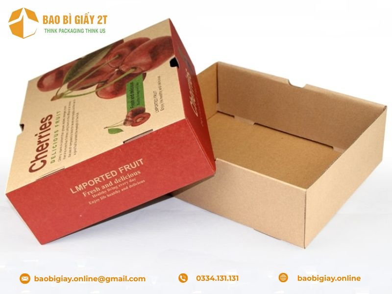 mẫu bao bì giấy gia công thực tế