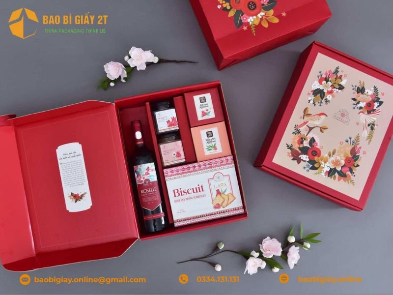 mẫu bao bì giấy gia công thực tế