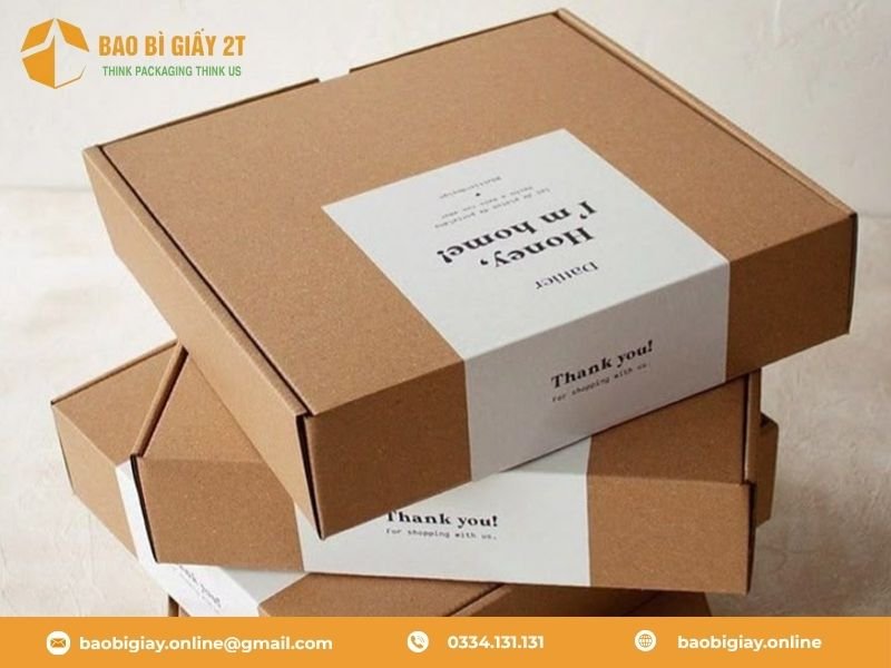 15 mẫu bao bì hộp giấy có thiết kế đẹp, chất lượng