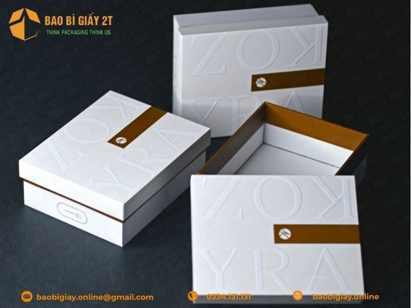 15 mẫu bao bì hộp giấy có thiết kế đẹp, chất lượng