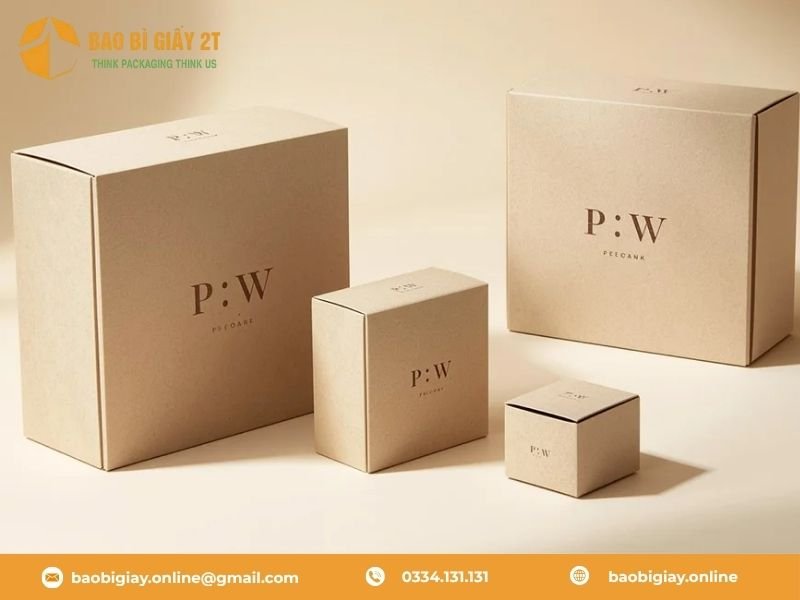 15 mẫu bao bì hộp giấy có thiết kế đẹp, chất lượng