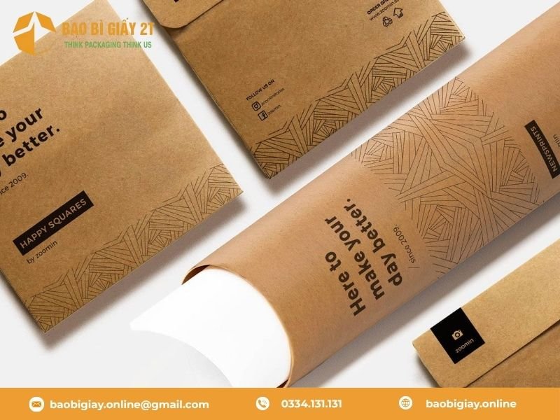 15 mẫu bao bì hộp giấy có thiết kế đẹp, chất lượng