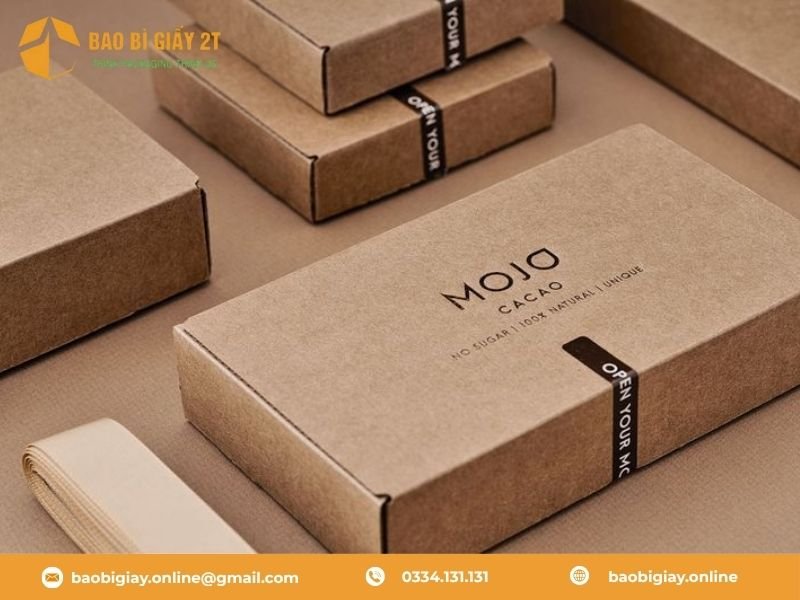 15 mẫu bao bì hộp giấy có thiết kế đẹp, chất lượng