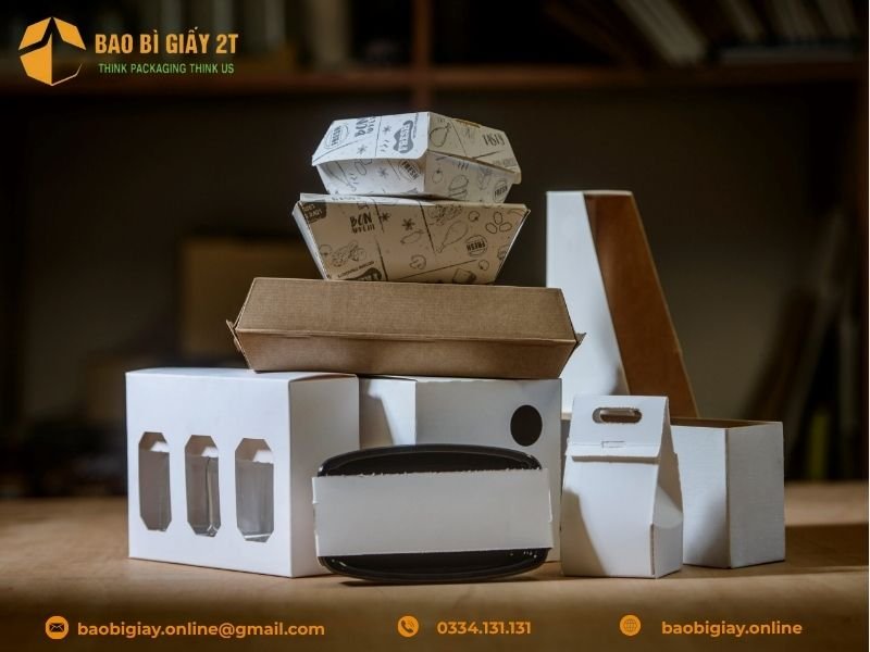 15 mẫu bao bì hộp giấy có thiết kế đẹp, chất lượng