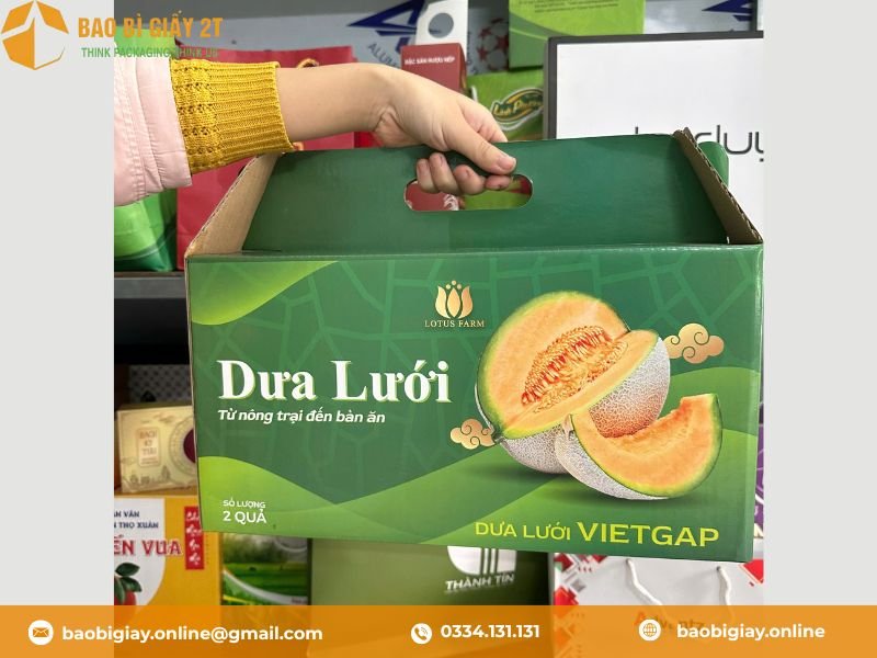 Hộp carton đựng hoa quả