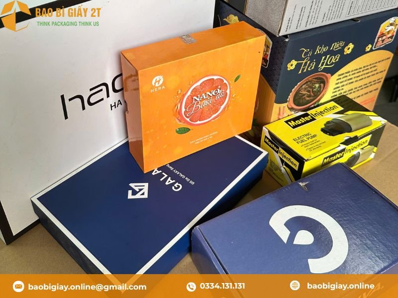 Hộp carton lạnh đựng các sản phẩm cao cấp, có giá trị cao