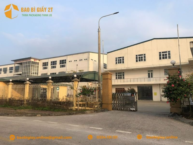 Quy trình sản xuất và đặt hàng tại Bao bì giấy 2T