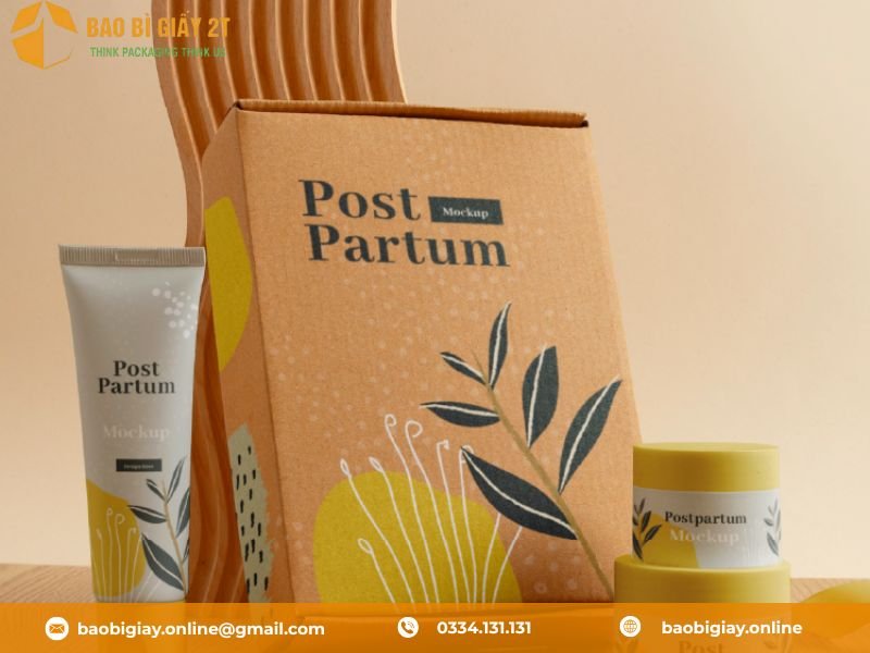 TOP 10 mẫu bao bì giấy đựng mỹ phẩm đẹp