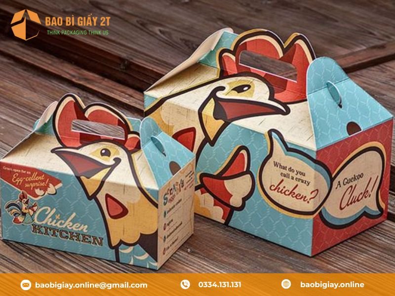 TOP 15 mẫu bao bì giấy đựng thức ăn nhanh đẹp