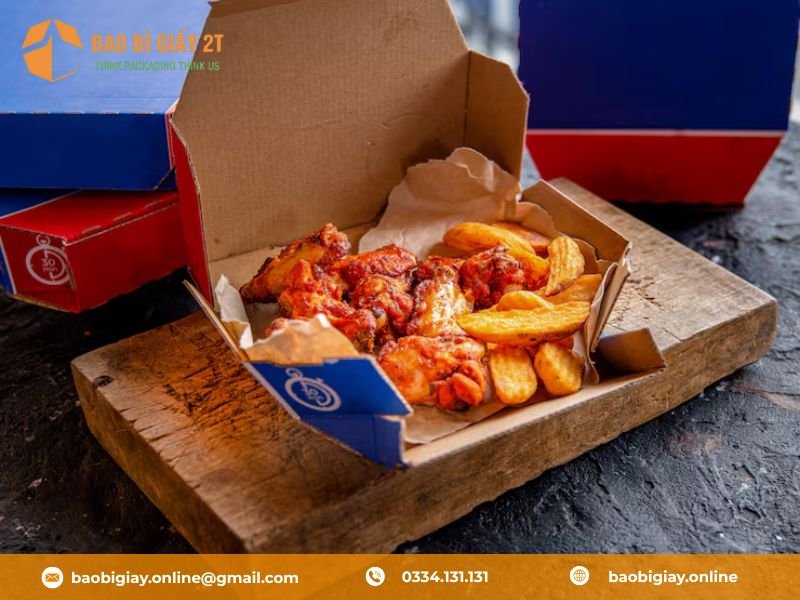 TOP 15 mẫu bao bì giấy đựng thức ăn nhanh đẹp