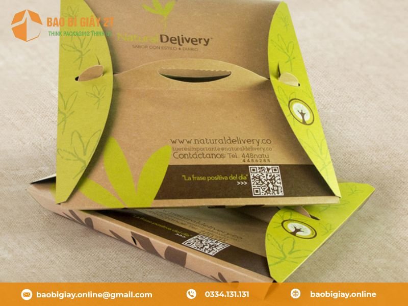 TOP 15 mẫu bao bì giấy đựng thức ăn nhanh đẹp