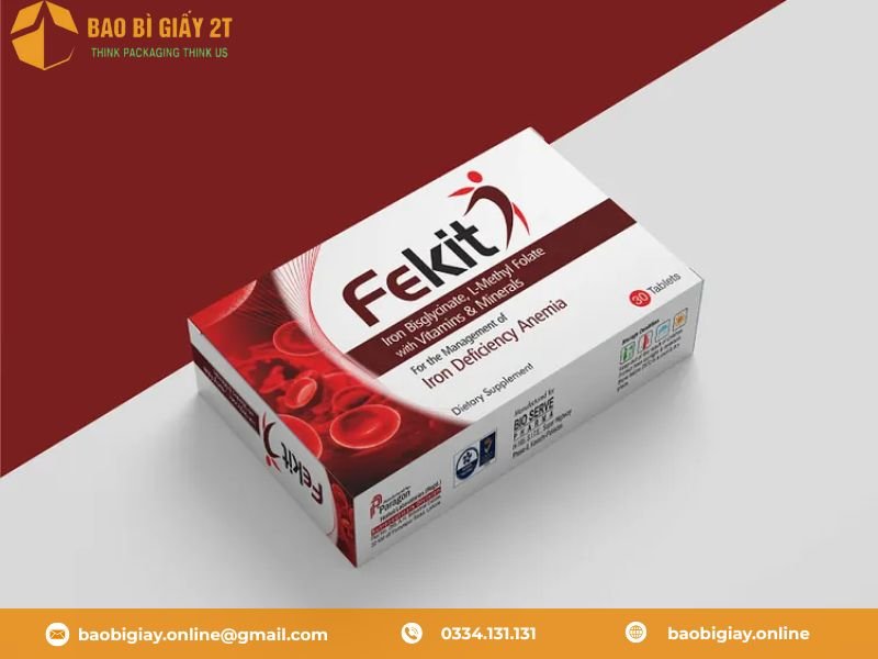 TOP 7 mẫu bao bì giấy đựng thuốc đẹp