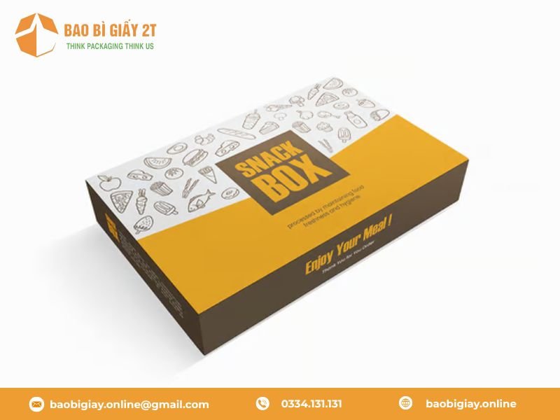 TOP 15 mẫu bao bì giấy đựng thức ăn nhanh đẹp