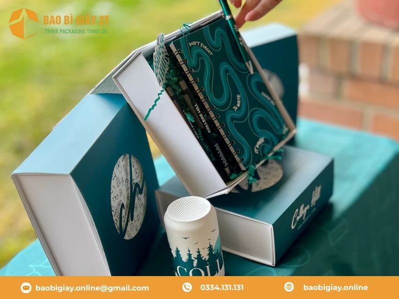 5 mẫu hộp carton đựng quà đẹp - sang trọng, tinh tế