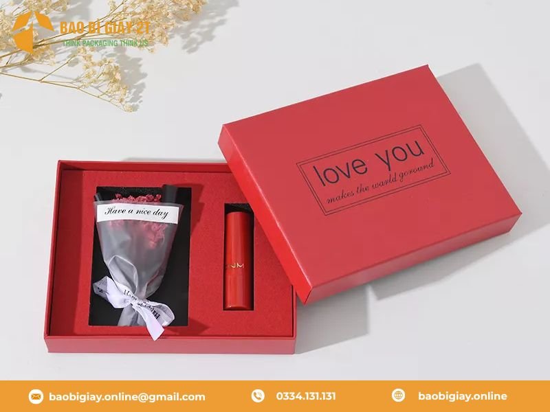 5 mẫu hộp carton đựng quà đẹp - sang trọng, tinh tế