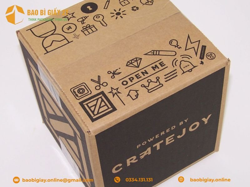 5 mẫu thùng hộp carton tại nghệ an đẹp