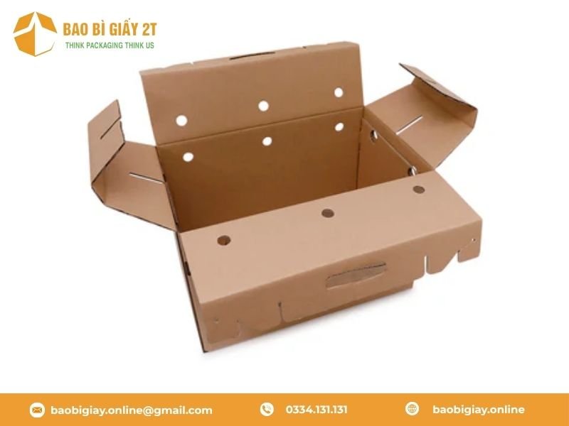 Quy trình sản xuất thùng carton đựng gà đá