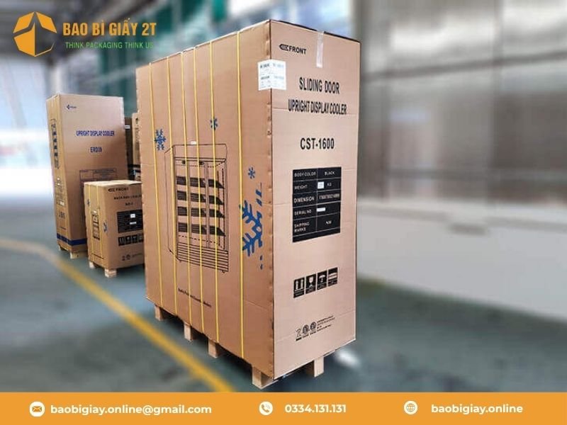 Đặc điểm, thông số kỹ thuật của thùng carton tủ lạnh