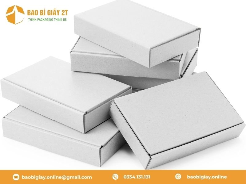 Cấu tạo, ưu điểm của thùng carton trắng