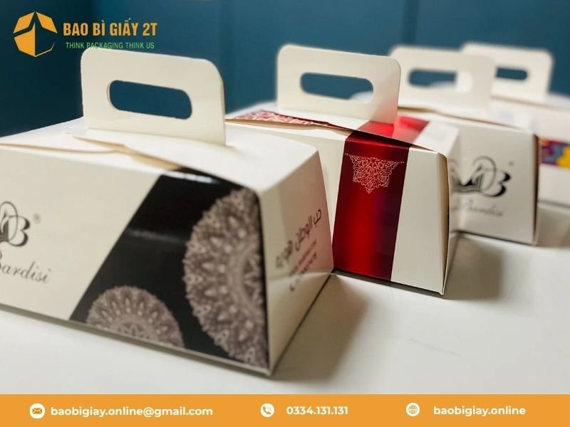 Top những mẫu in hộp bánh kem đẹp