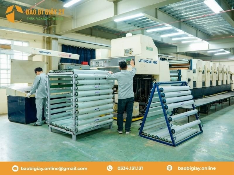 Địa chỉ in hộp giấy đựng bánh kem – Bao Bì Giấy 2T