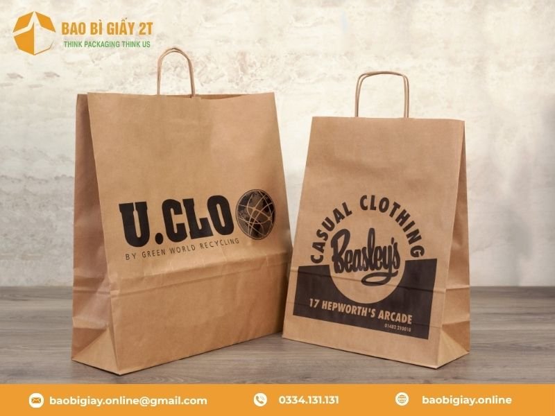 Ứng Dụng Của Túi Giấy