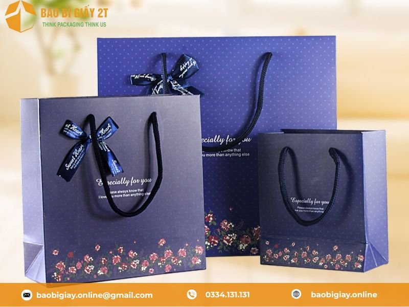 Túi giấy cứng đựng quà