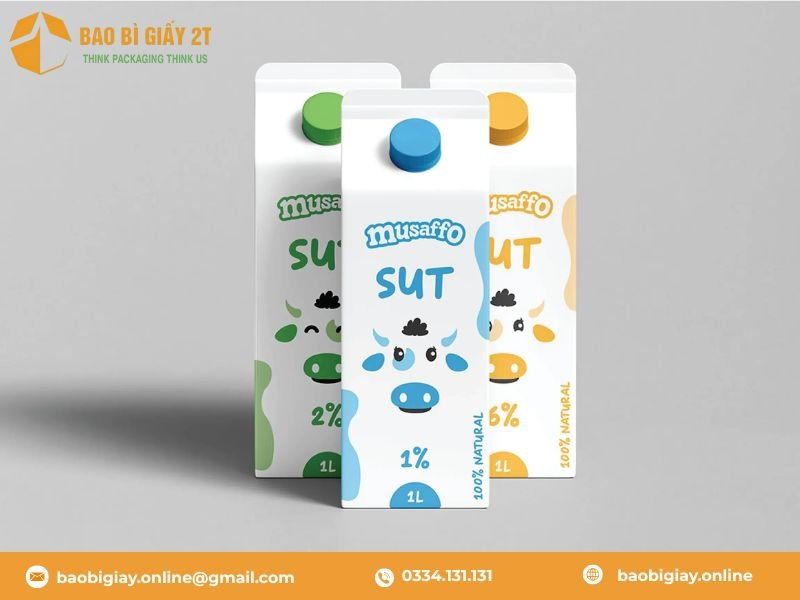 Hộp giấy đựng sữa