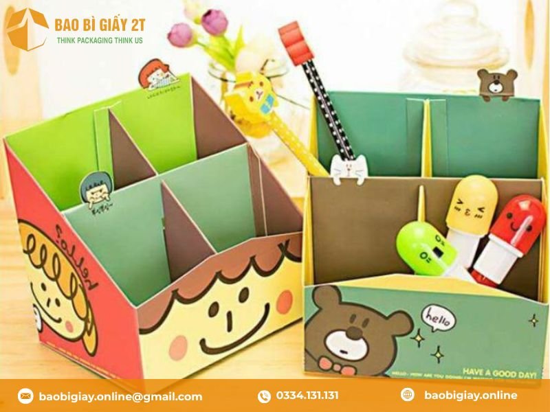 Làm hộp bút siêu dễ thương