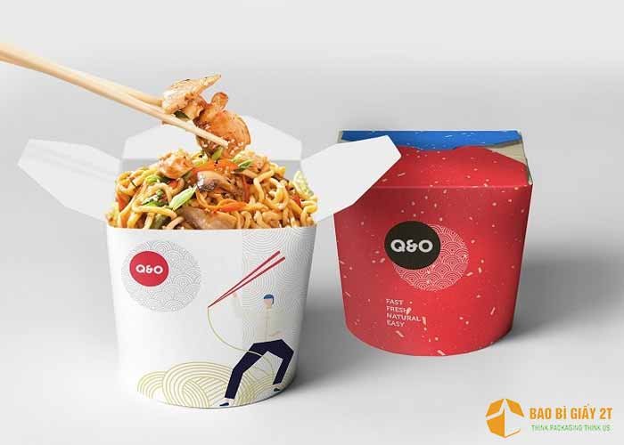 Hộp giấy đựng thức ăn