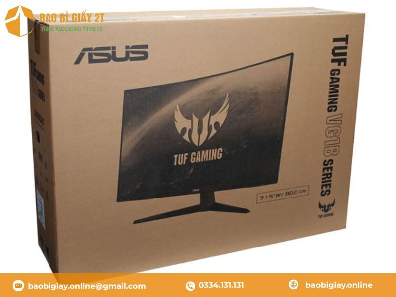 Thùng carton đựng màn hình laptop