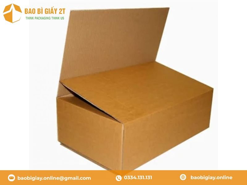 Thùng carton nắp chồm