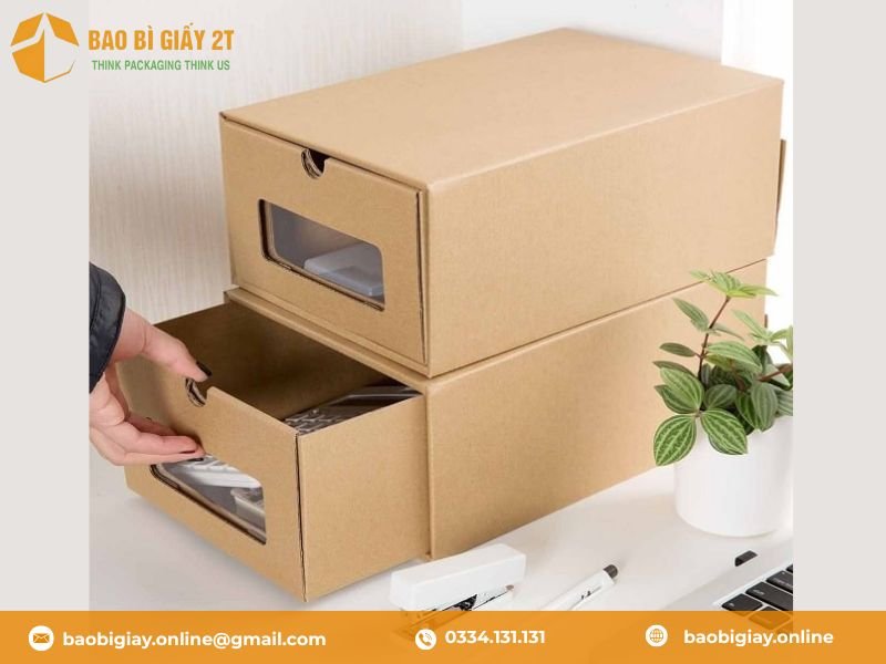 Khay đựng đồ nhỏ xinh từ thùng carton cũ