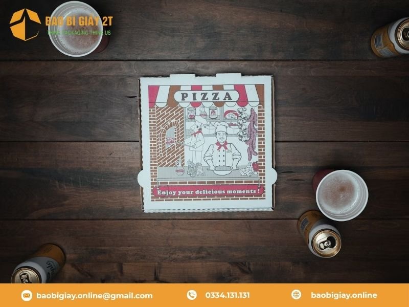 Vai trò của hộp bánh pizza