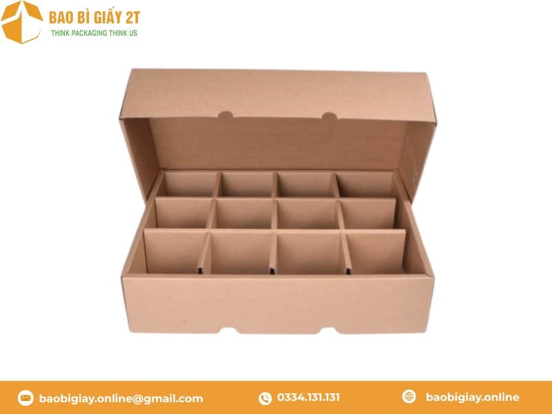 Thùng carton có vách ngăn