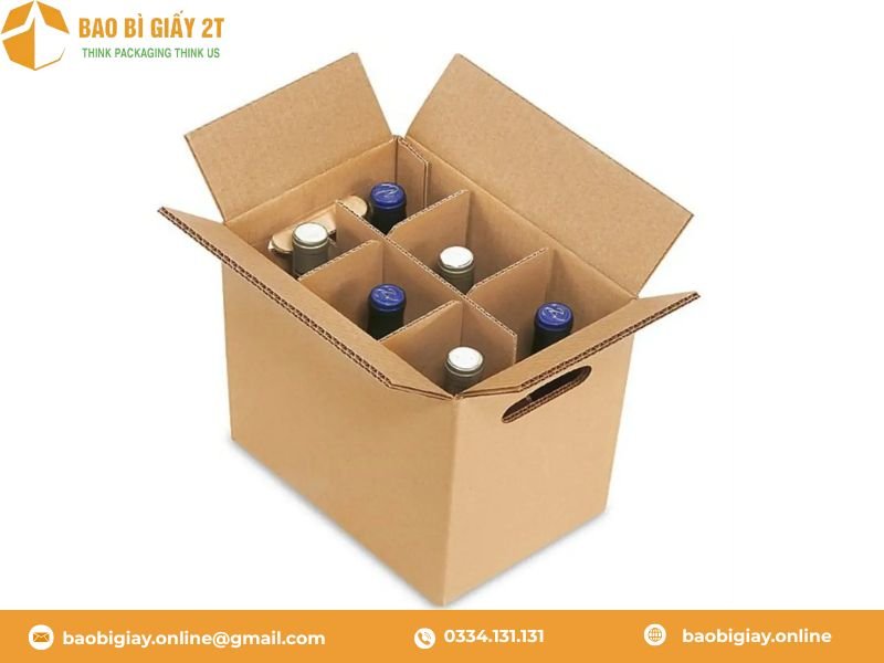 Thùng carton có vách ngăn