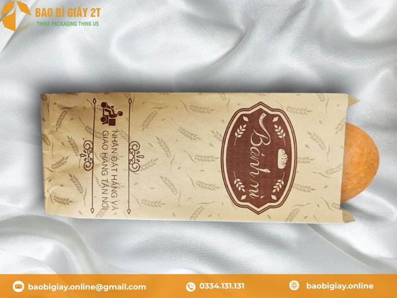 Túi giấy đựng bánh mì Hà Nội