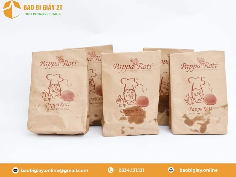 Túi giấy đựng gà rán