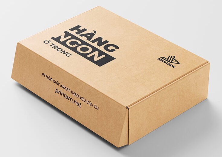In thùng carton kraft